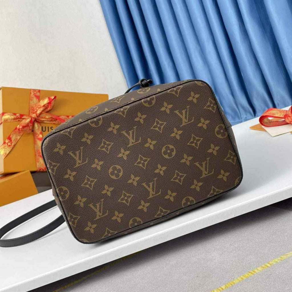 Louis Vuitton M44020 NéoNoé MM Bucket Bag Monogram Black