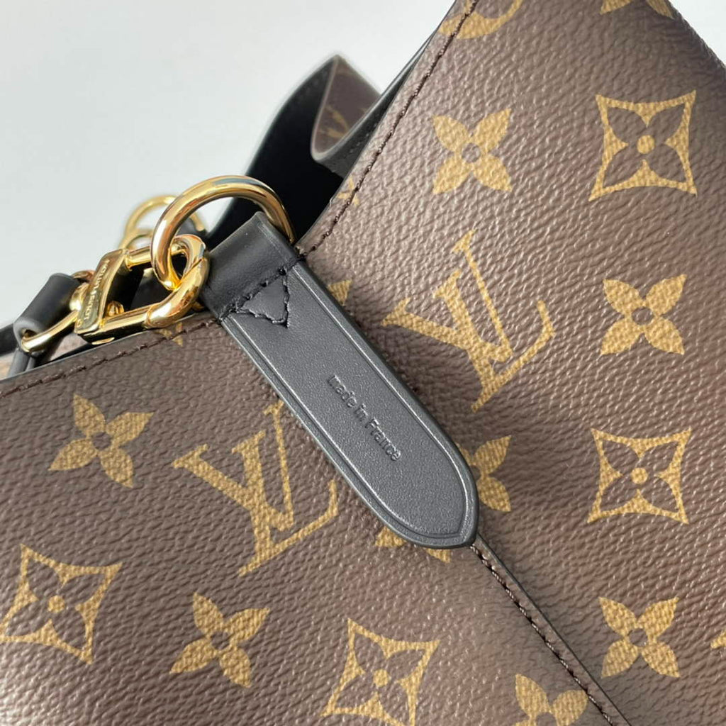 Louis Vuitton M44020 NéoNoé MM Bucket Bag Monogram Black - 26 x 26 x 17.5 cm / Black - View 5