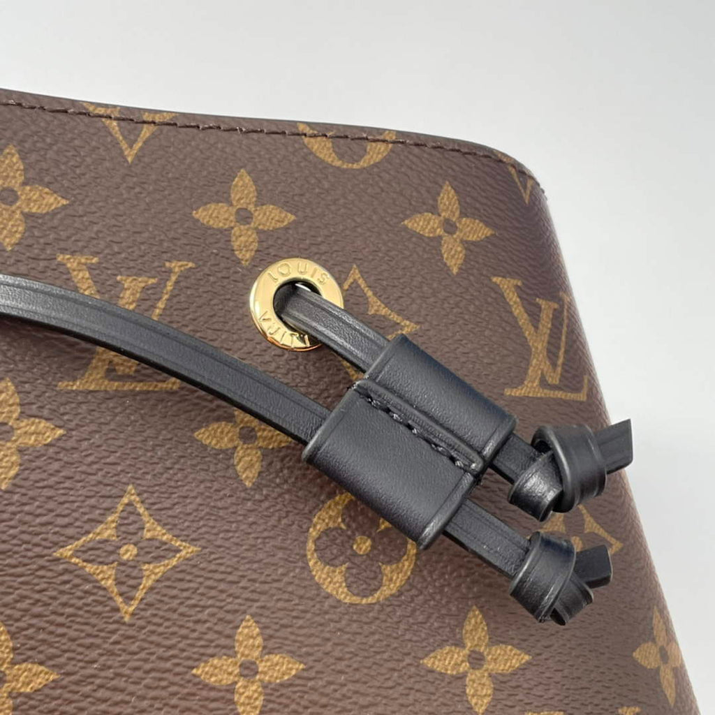 Louis Vuitton M44020 NéoNoé MM Bucket Bag Monogram Black - 26 x 26 x 17.5 cm / Black - View 7