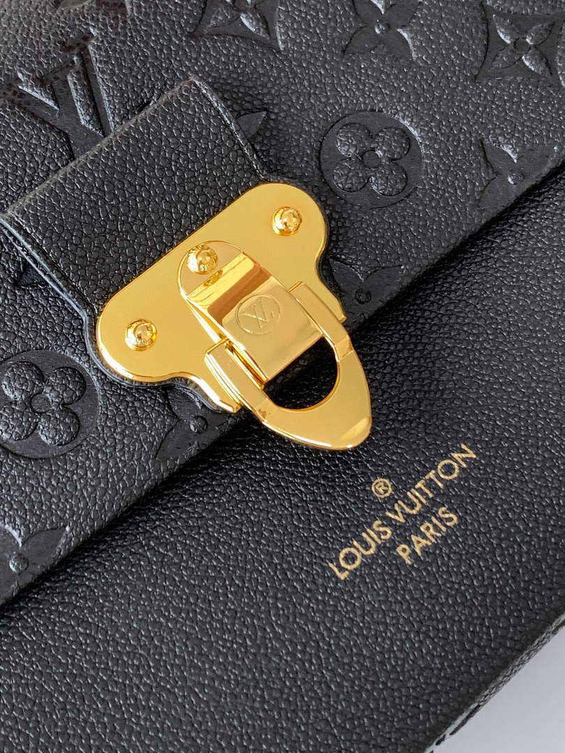 Louis Vuitton M44151 Vavin PM Monogram Empreinte Leather Black - Default Title - View 5