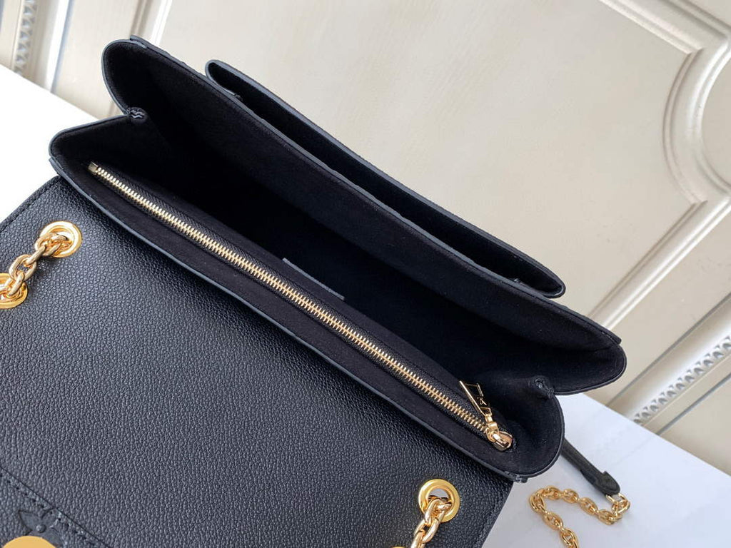 Louis Vuitton M44151 Vavin PM Monogram Empreinte Leather Black - Default Title - View 8