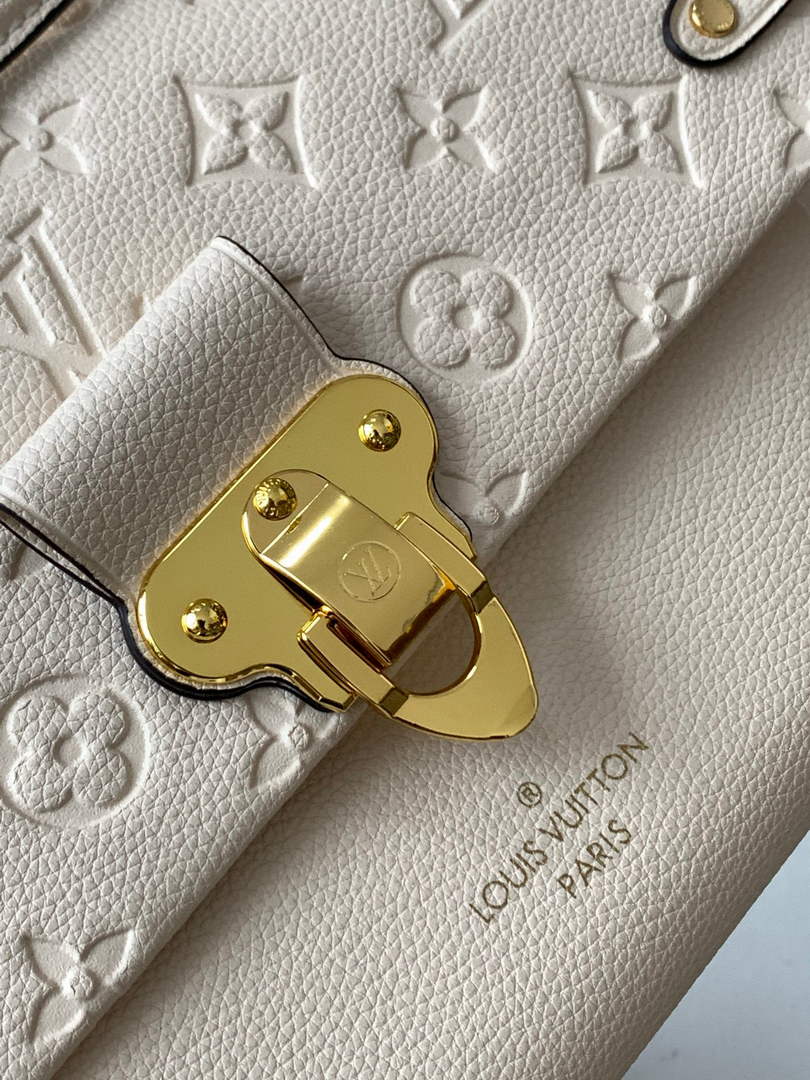 Louis Vuitton M44151 Vavin PM Monogram Empreinte Leather Beige - Default Title - View 5
