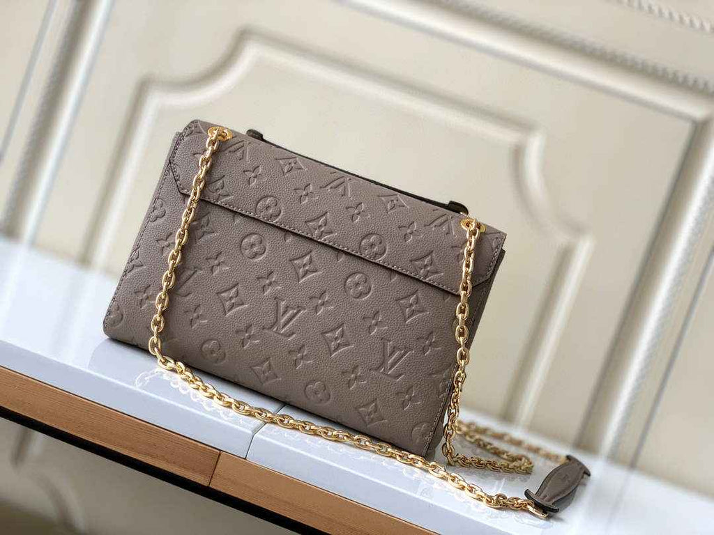 Louis Vuitton M44929 Vavin PM Monogram Empreinte Leather kakhi