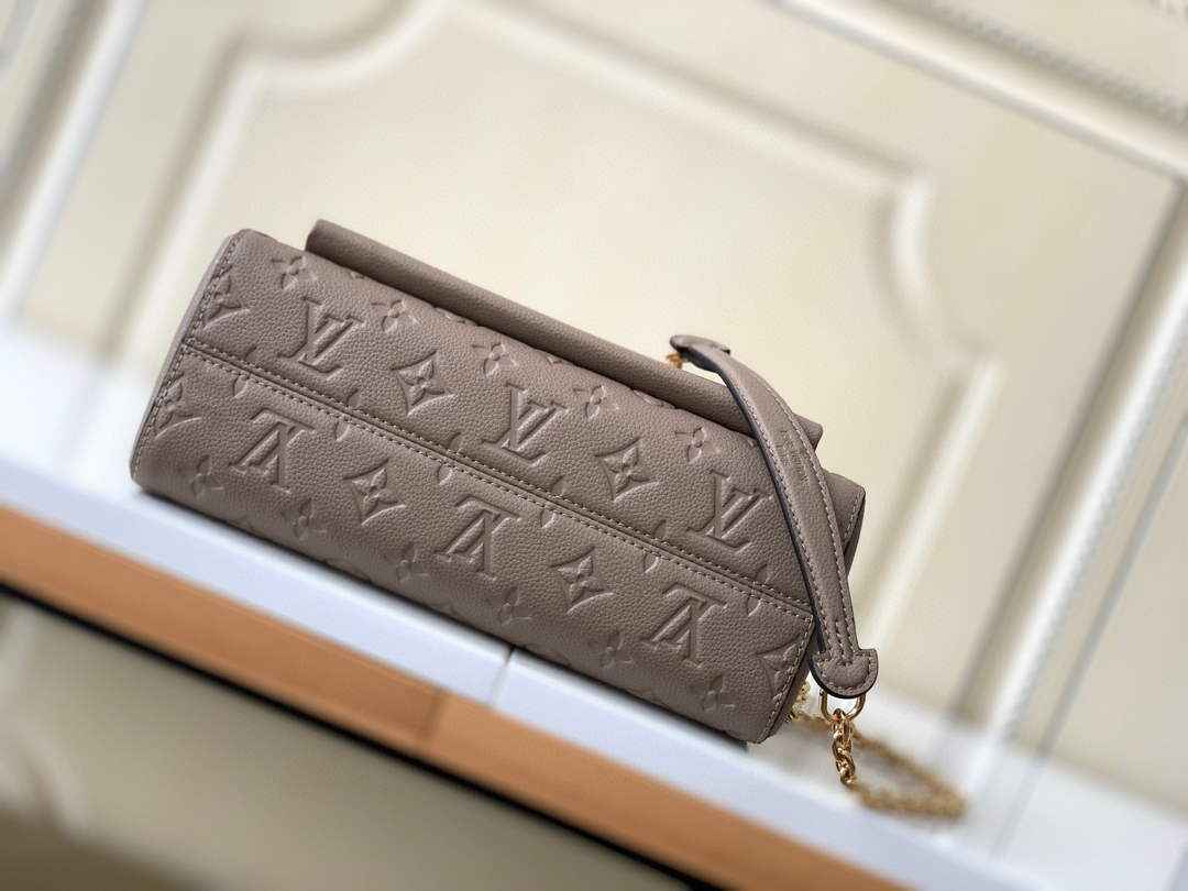 Louis Vuitton M44929 Vavin PM Monogram Empreinte Leather kakhi