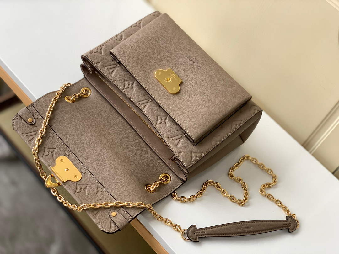 Louis Vuitton M44929 Vavin PM Monogram Empreinte Leather kakhi - Default Title - View 5