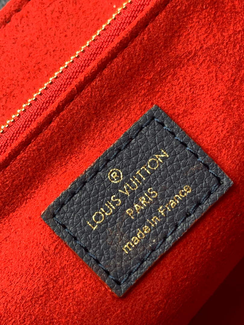 Louis Vuitton M52271 Vavin PM Monogram Empreinte Leather Navy Blue - Default Title - View 9