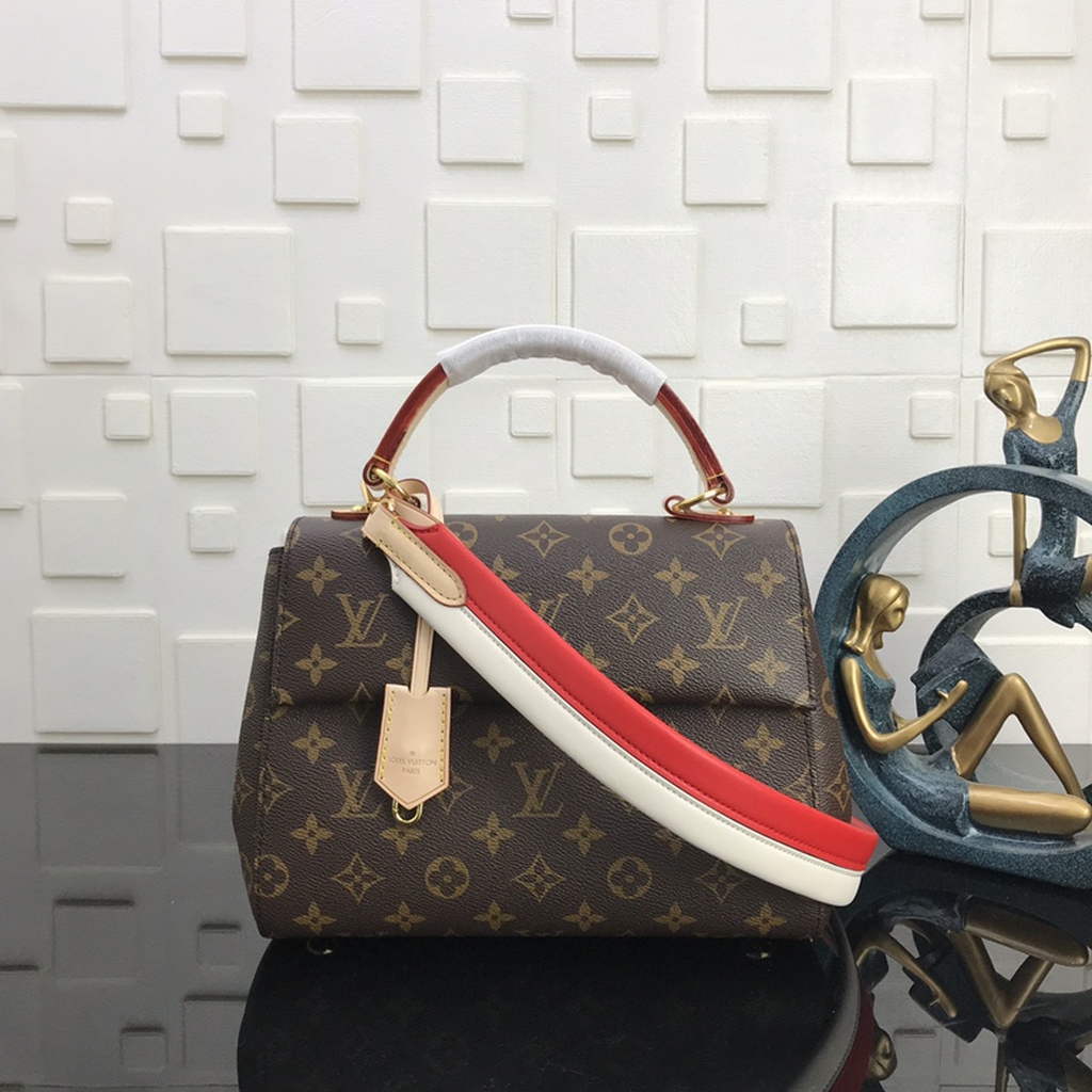 Louis Vuitton M44267 Cluny BB Bag Monogram Canvas - Default Title - View 1
