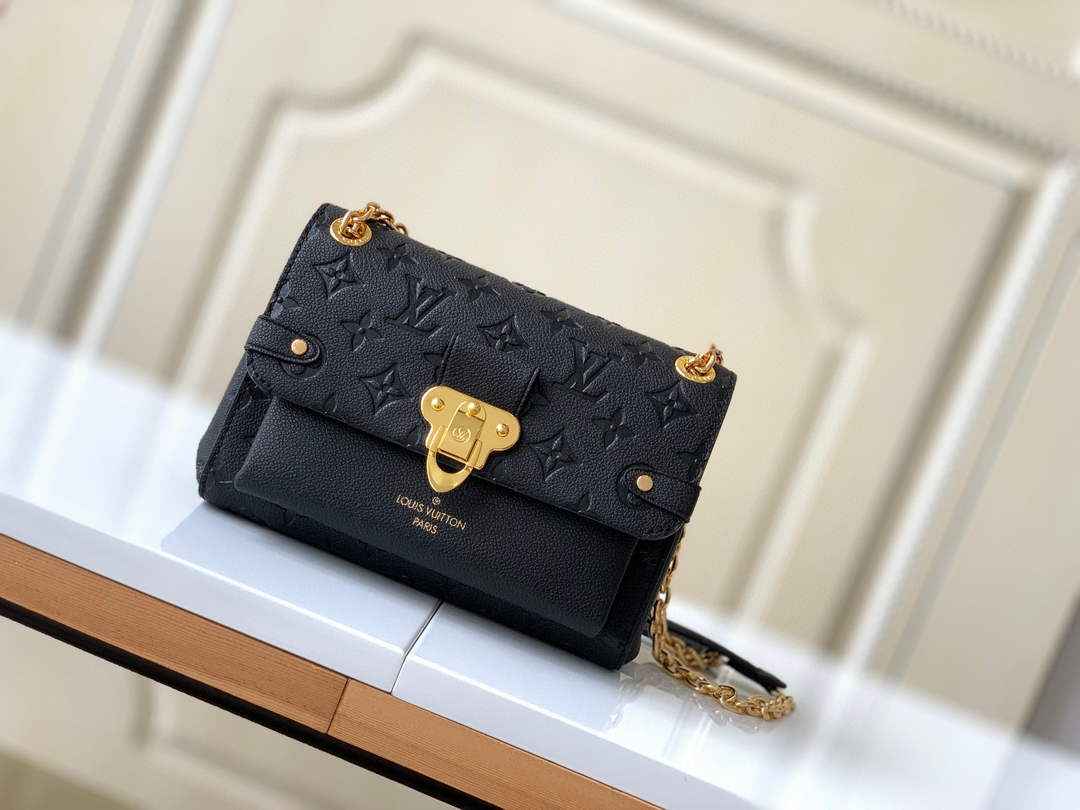 Louis Vuitton M44550 Vavin BB Monogram Empreinte Leather Black