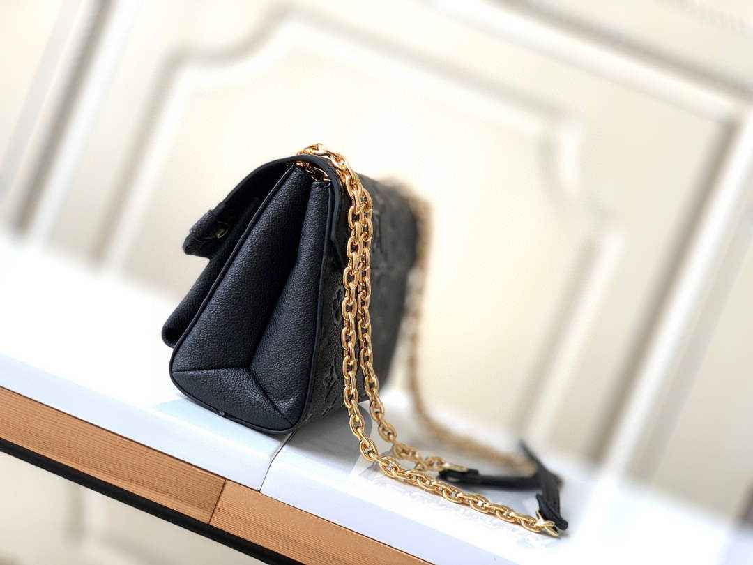 Louis Vuitton M44550 Vavin BB Monogram Empreinte Leather Black