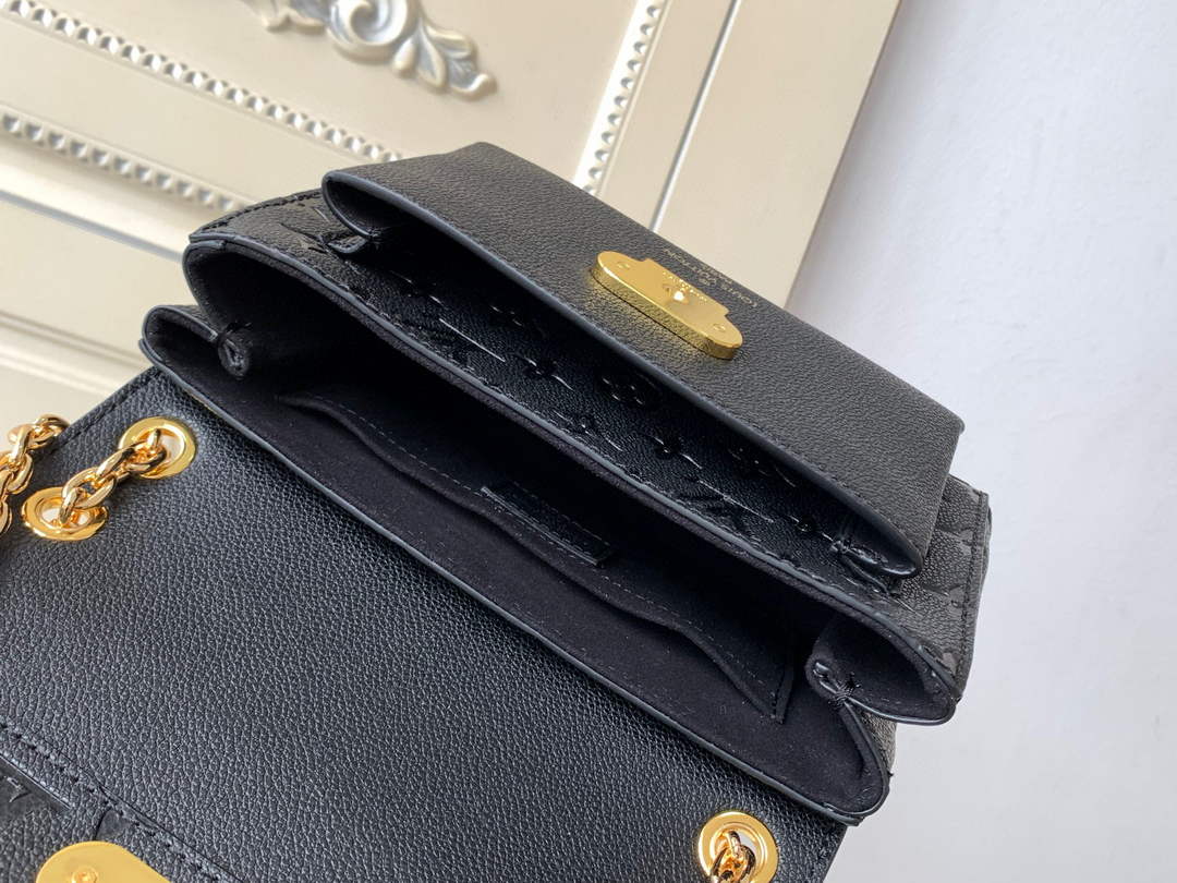 Louis Vuitton M44550 Vavin BB Monogram Empreinte Leather Black - Default Title - View 6