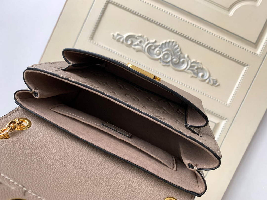 Louis Vuitton M44550 Vavin BB Monogram Empreinte Leather Kakhi - Default Title - View 8