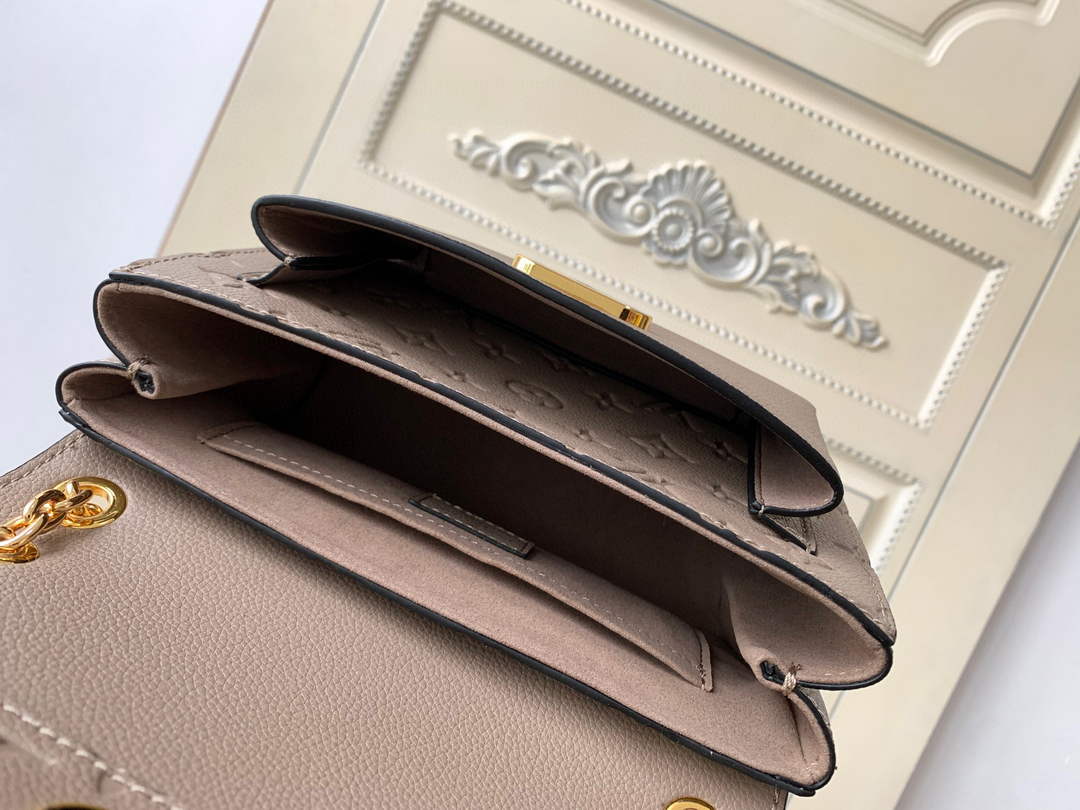 Louis Vuitton M44550 Vavin BB Monogram Empreinte Leather Kakhi - Default Title - View 8