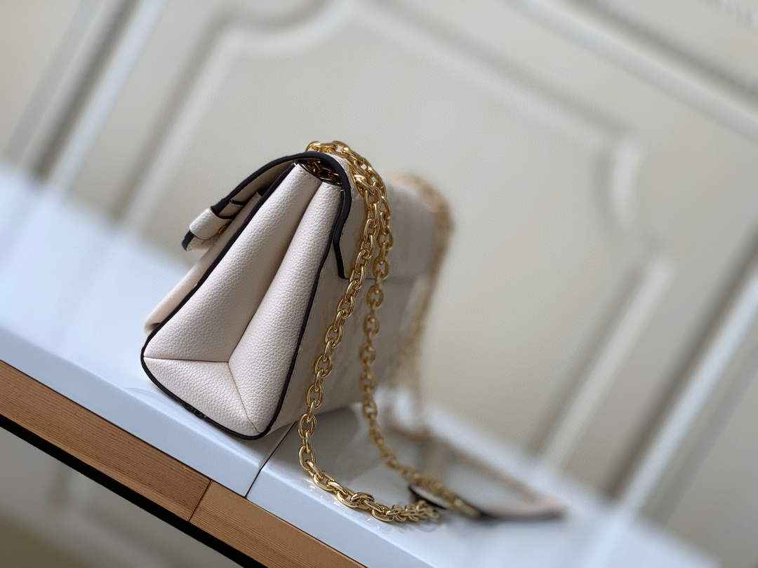 Louis Vuitton M44553 Vavin BB Monogram Empreinte Leather Beige