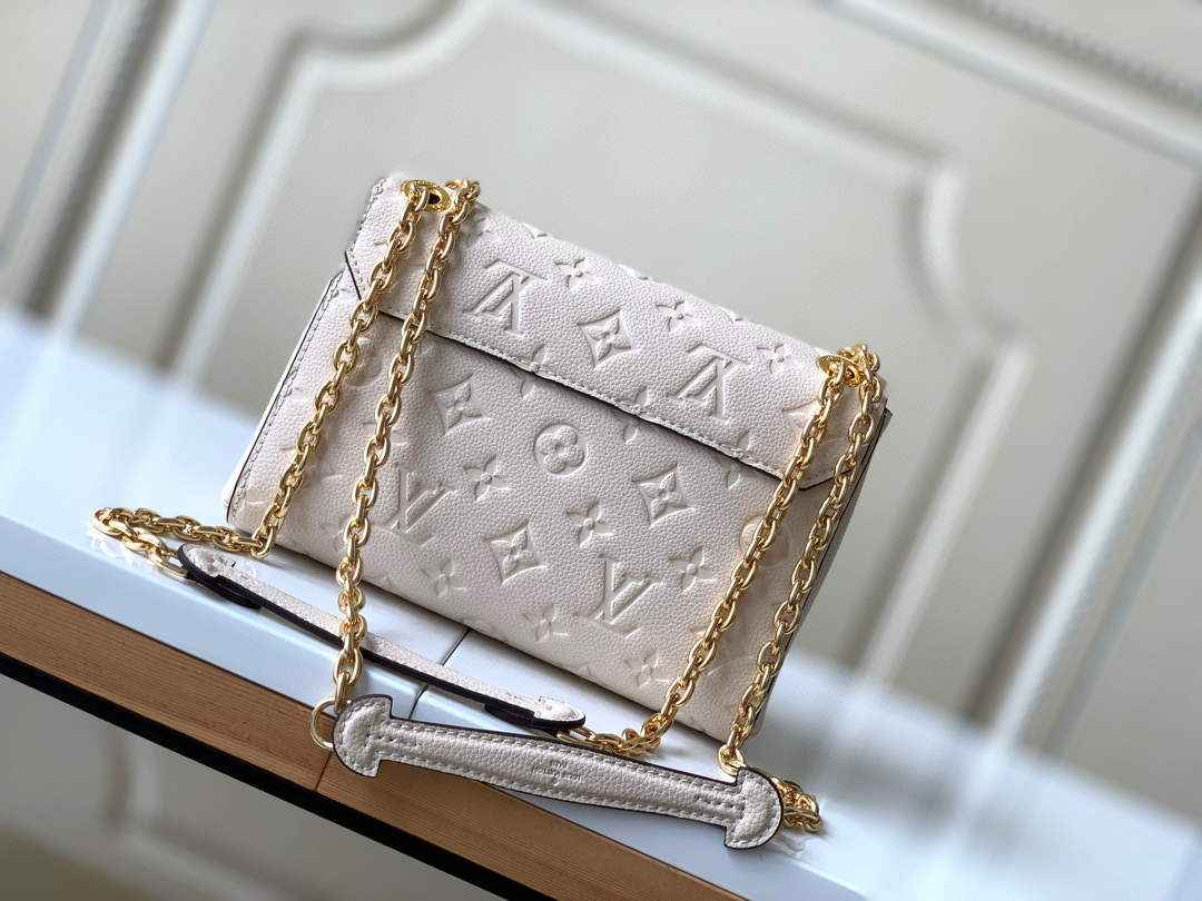 Louis Vuitton M44553 Vavin BB Monogram Empreinte Leather Beige