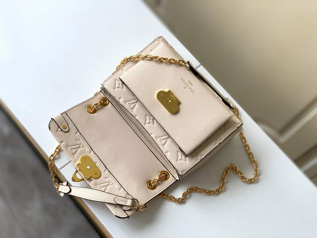 Louis Vuitton M44553 Vavin BB Monogram Empreinte Leather Beige - Default Title - View 6