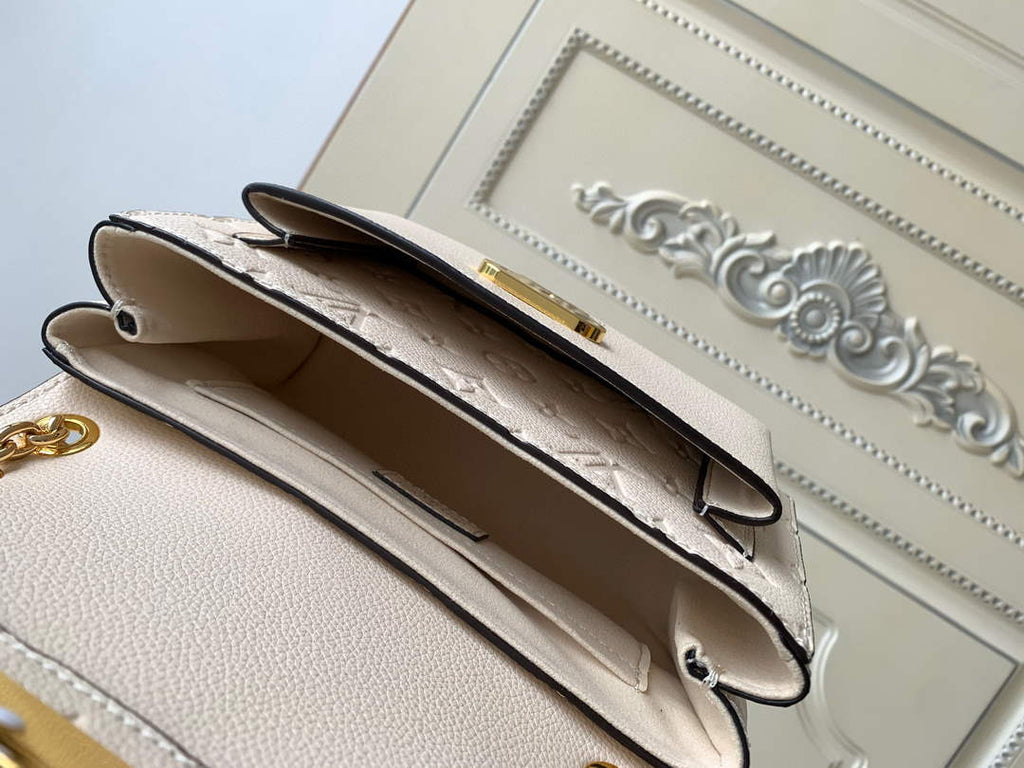 Louis Vuitton M44553 Vavin BB Monogram Empreinte Leather Beige - Default Title - View 7