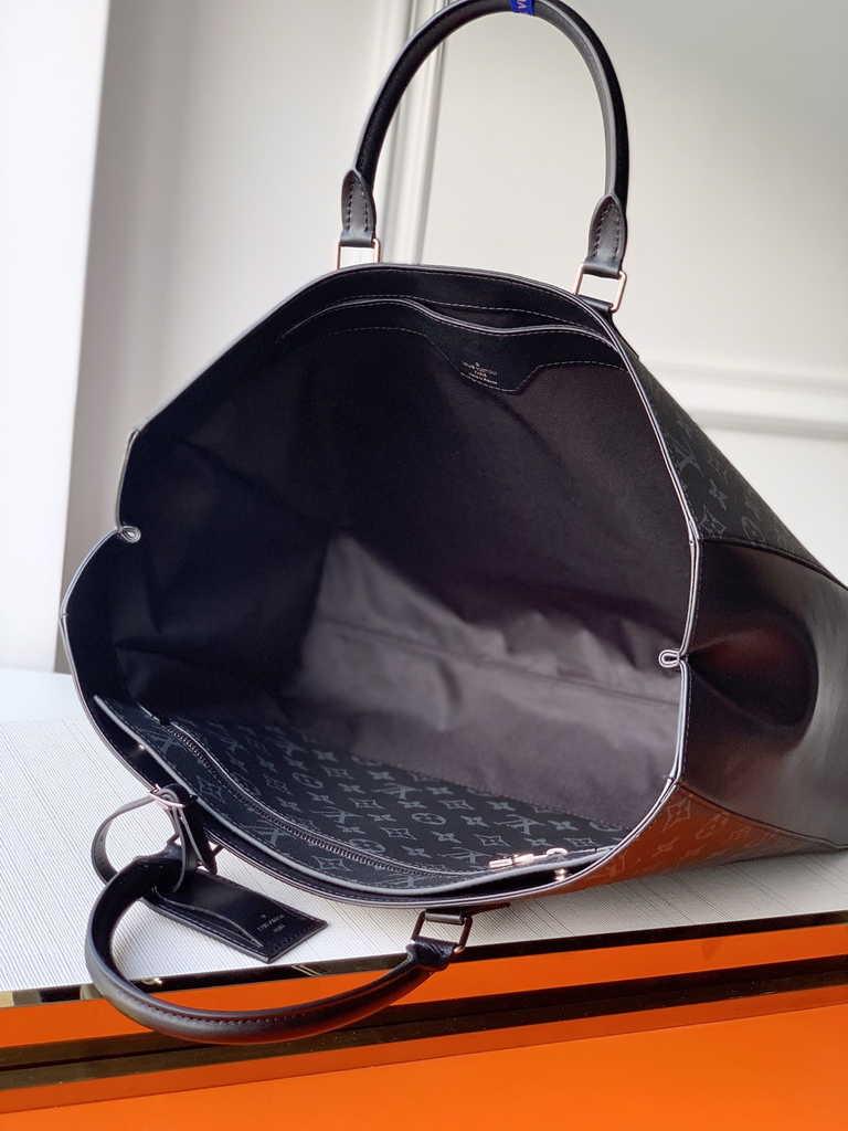 Louis Vuitton M44733 Double Flat Messenger Monogram Eclipse coated canvas