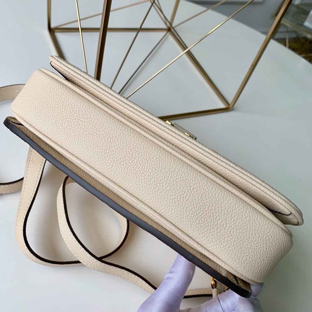 Louis Vuitton M44738 Pochette Metis Bag Monogram Leather Beige