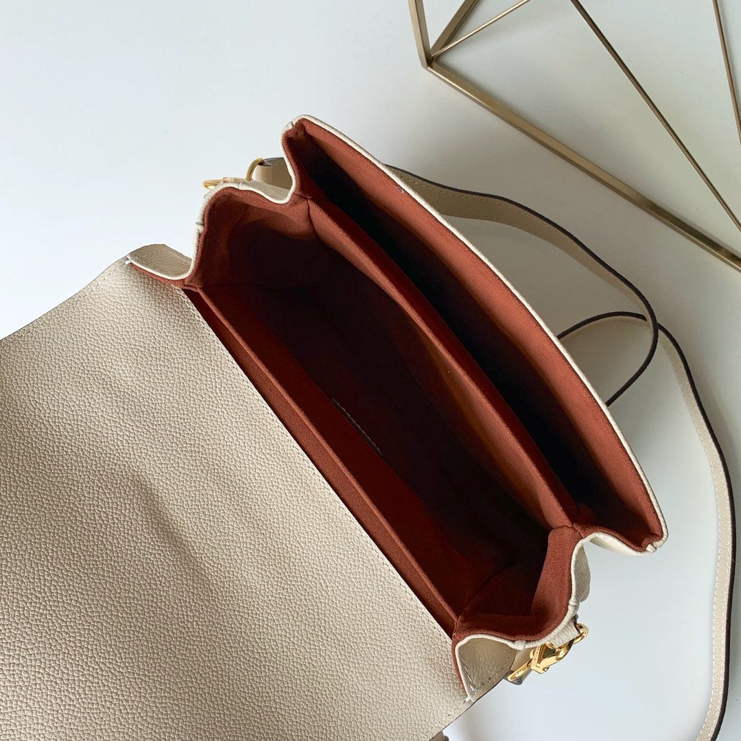 Louis Vuitton M44738 Pochette Metis Bag Monogram Leather Beige - Default Title - View 9