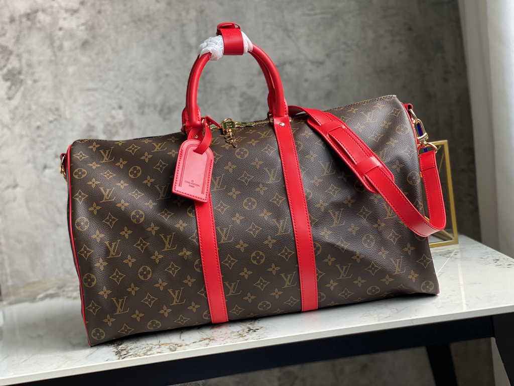 Louis Vuitton M44740 Keepall Bandoulière 50 Travel Bag Monogram Canvas