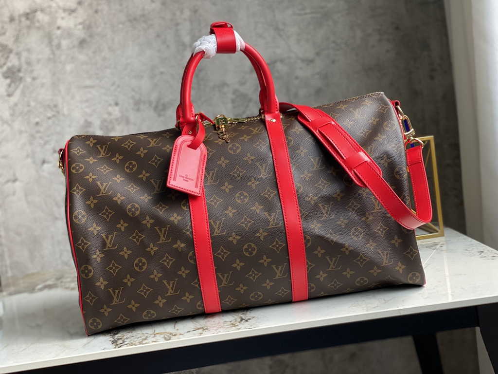 Louis Vuitton M44740 Keepall Bandoulière 50 Travel Bag Monogram Canvas