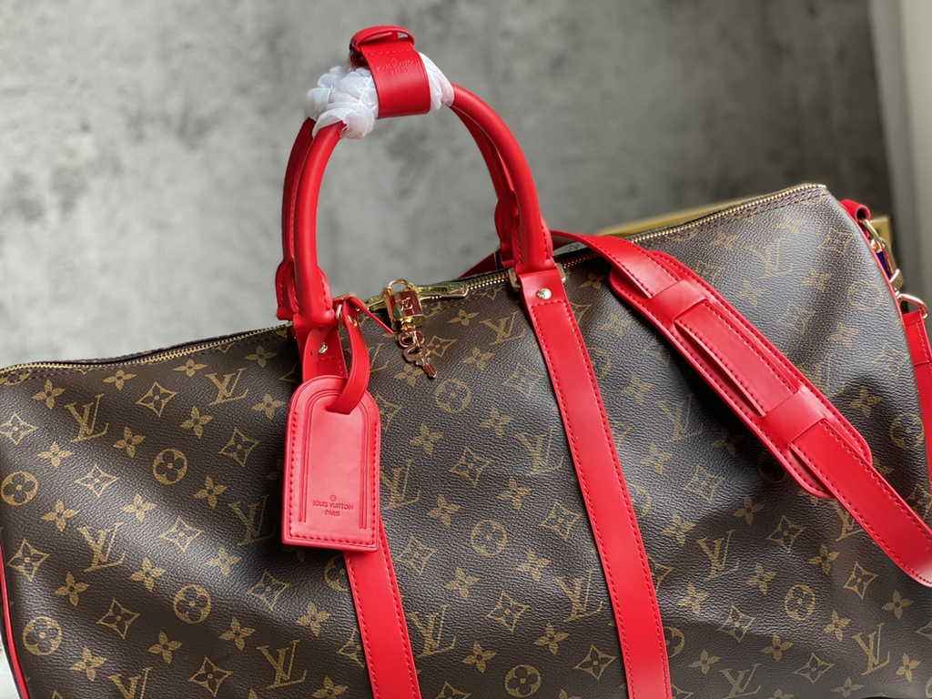 Louis Vuitton M44740 Keepall Bandoulière 50 Travel Bag Monogram Canvas