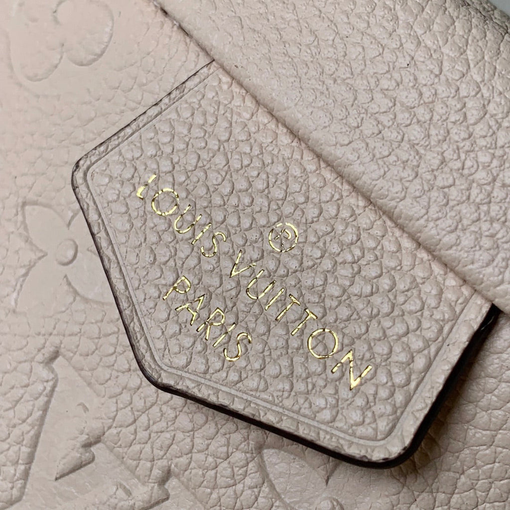 Louis Vuitton M44812 Bumbag Monogram Empreinte Leather Beige