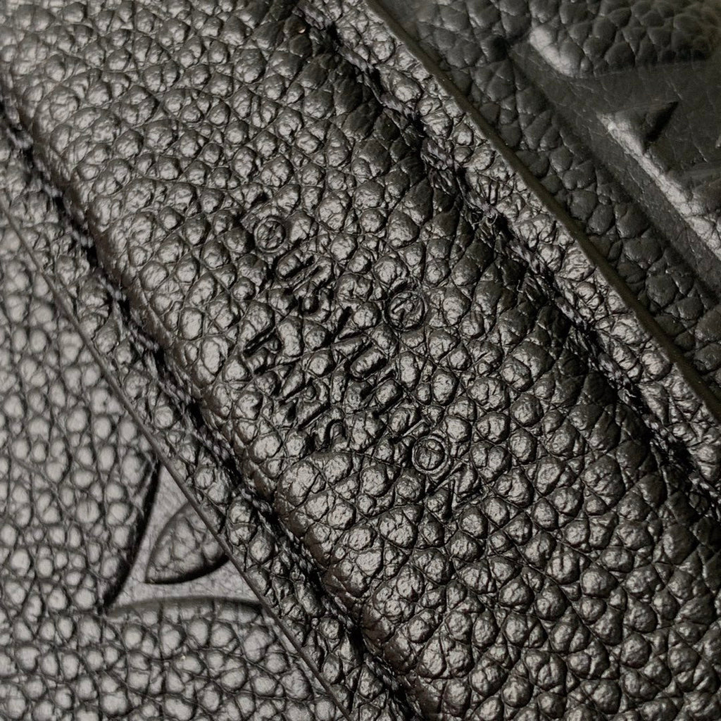 Louis Vuitton M44812 Bumbag Monogram Empreinte Leather Black