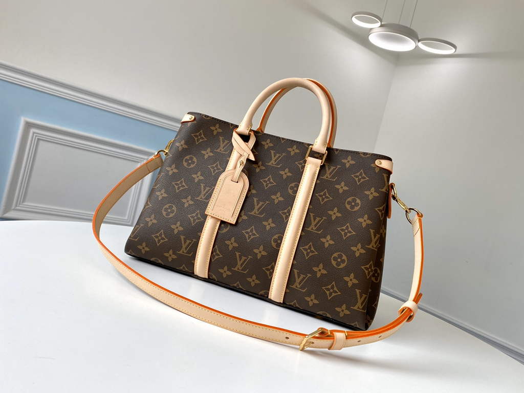 Louis Vuitton M44816 Soufflot MM Monogram Canvas - Default Title - View 1