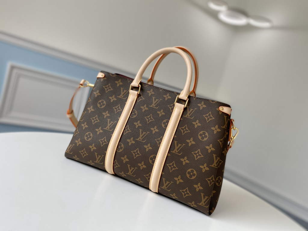 Louis Vuitton M44816 Soufflot MM Monogram Canvas - Default Title - View 3