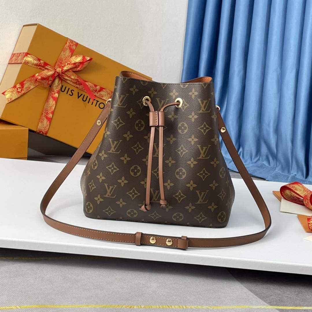 Louis Vuitton M44887 NéoNoé MM Bucket Bag Monogram Brown
