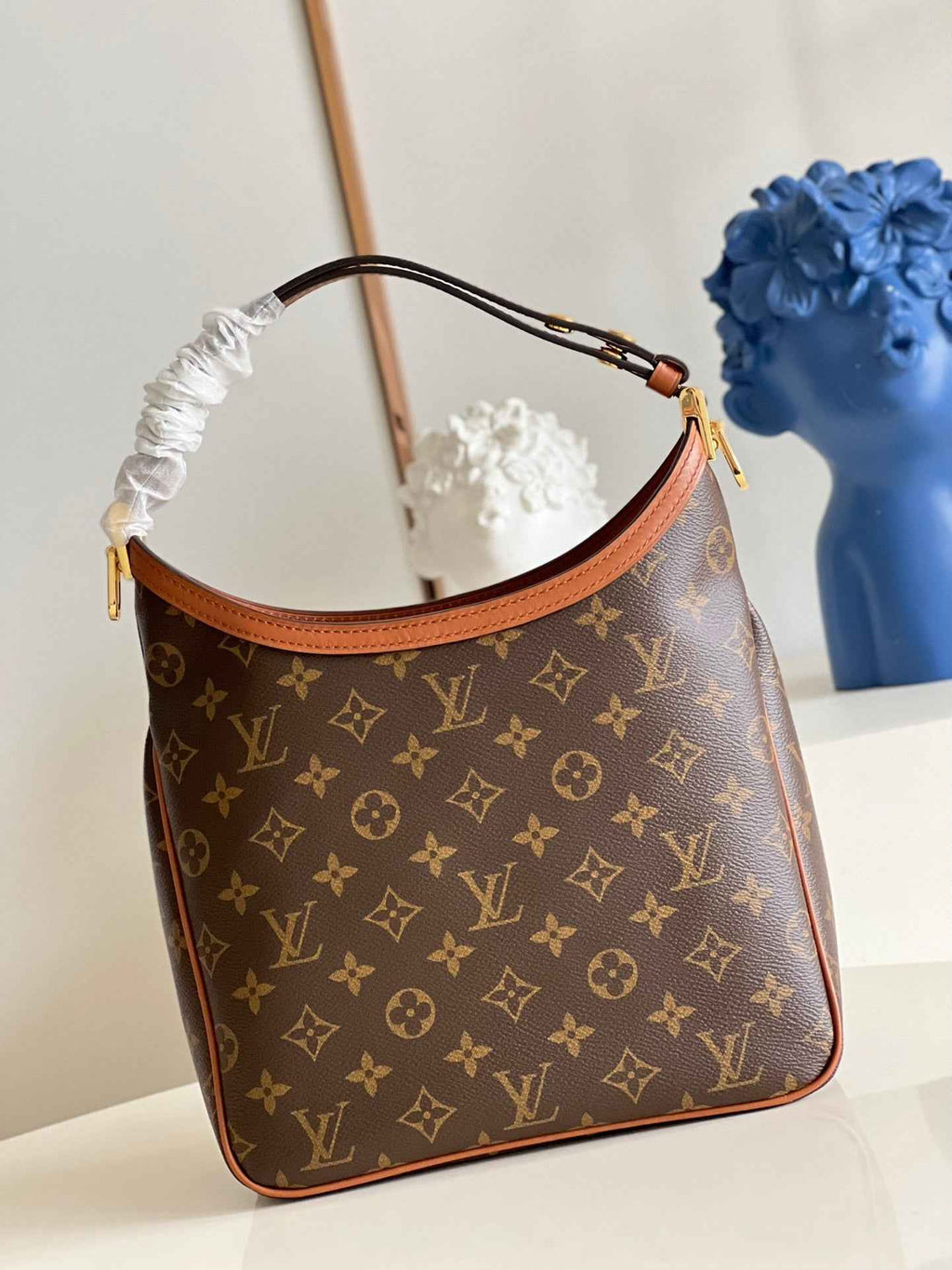 Louis Vuitton M45194 Hobo Dauphine PM Monogram Canvas