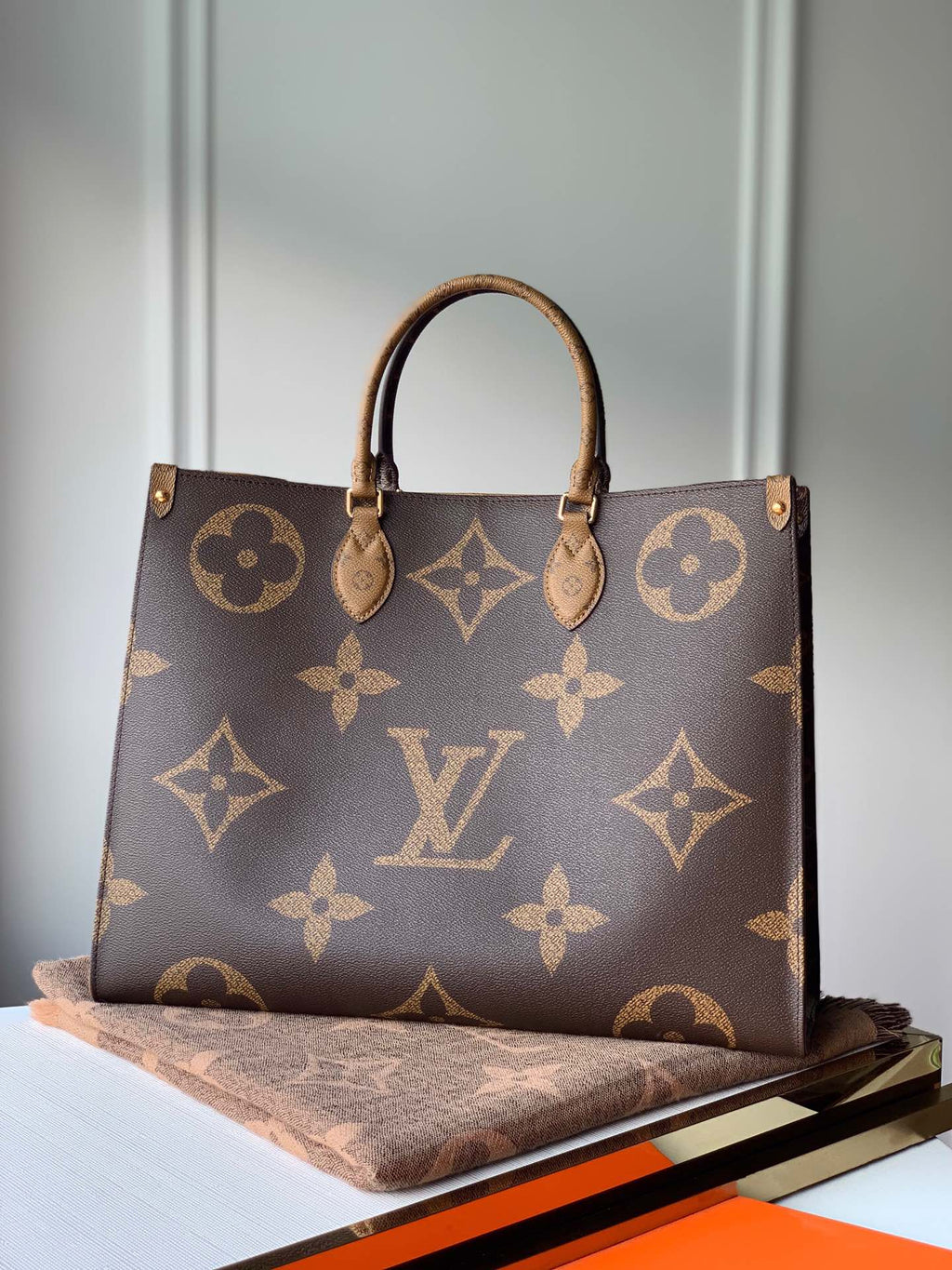 Louis Vuitton M45320 OnTheGo GM Tote Bag Monogram Canvas - Default Title - View 1
