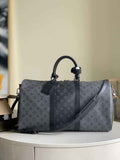 Louis Vuitton M45392 Keepall Bandoulière 50 Monogram Eclipse Canvas Travel bag