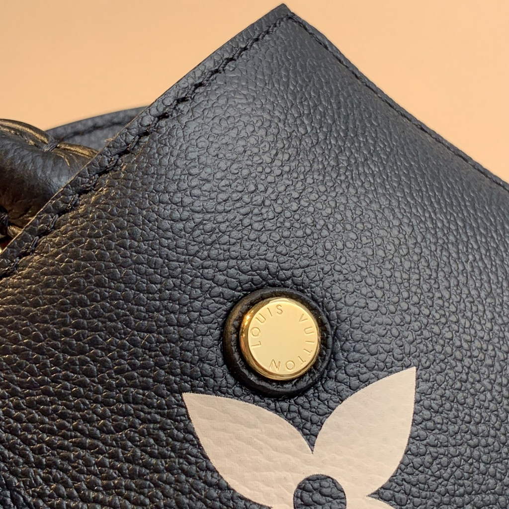 Louis Vuitton M45489 Montaigne BB Bicolor Monogram Leather Black - Default Title - View 4