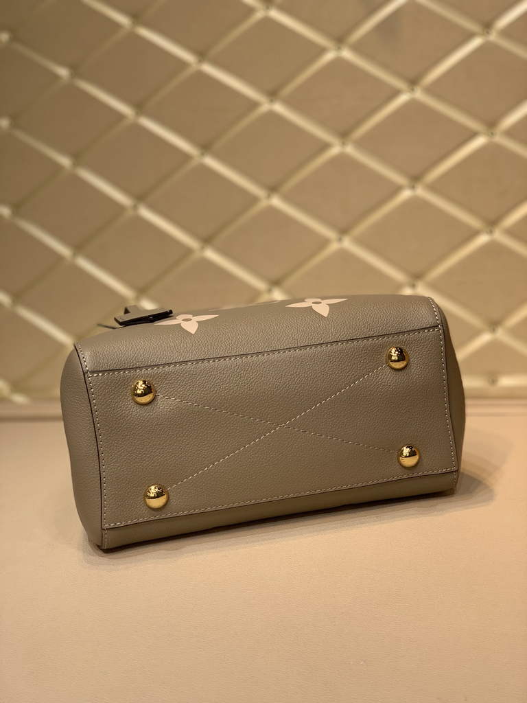 Louis Vuitton M45489 Montaigne BB Bicolor Monogram Leather Gray - Default Title - View 3