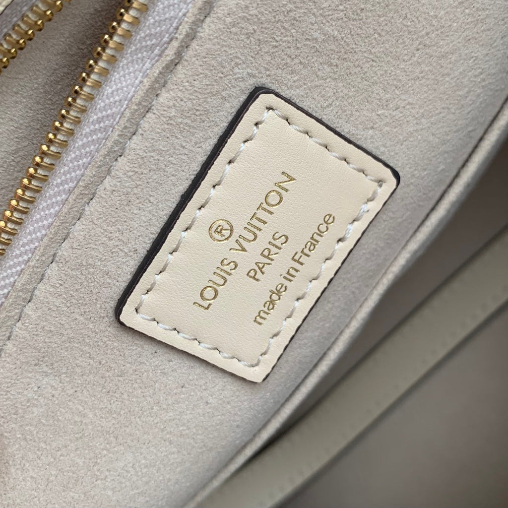 Louis Vuitton M45595 OnTheGo MM Tote Bag Beige - Default Title - View 8
