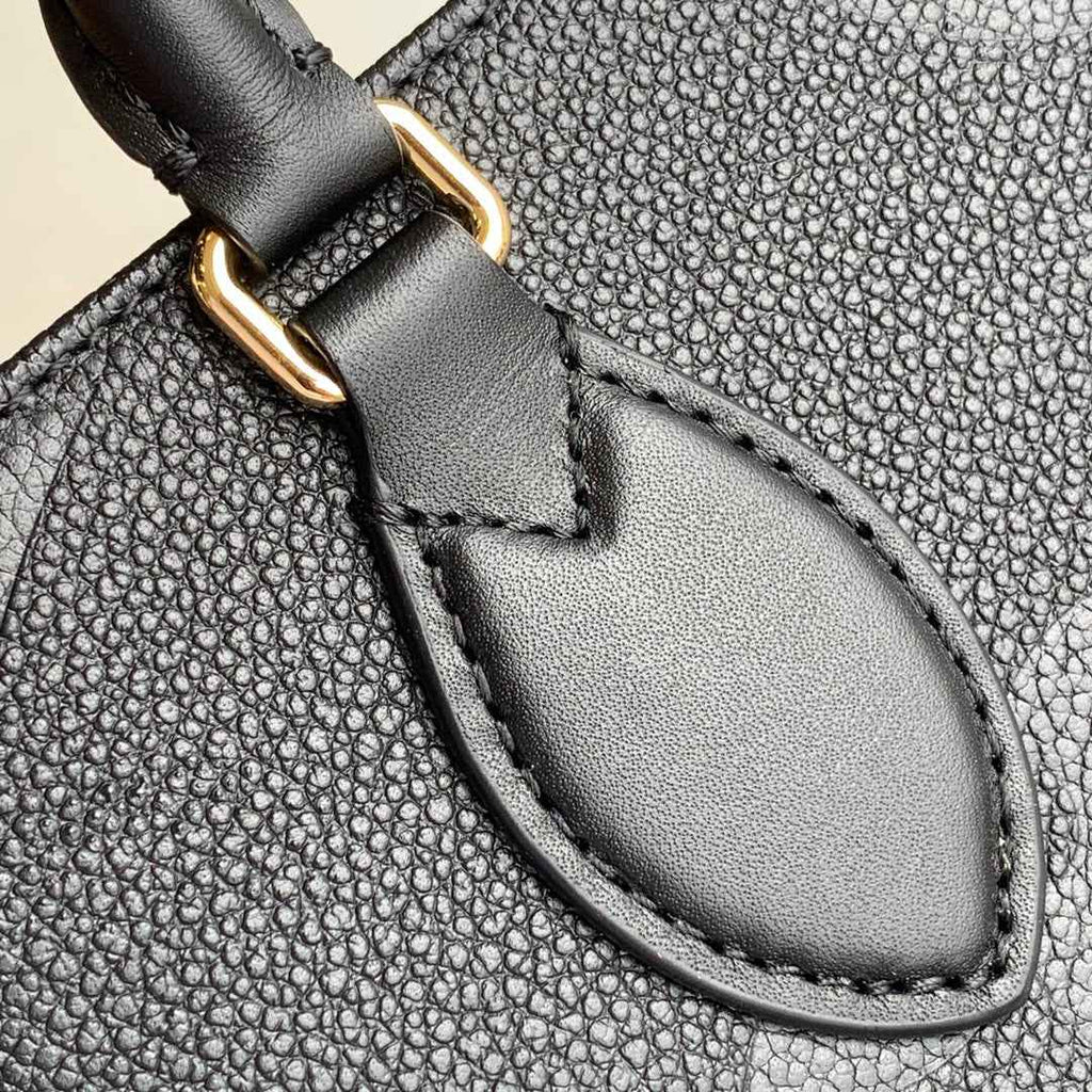 Louis Vuitton M45595 OnTheGo MM Tote Bag Black - Default Title - View 4