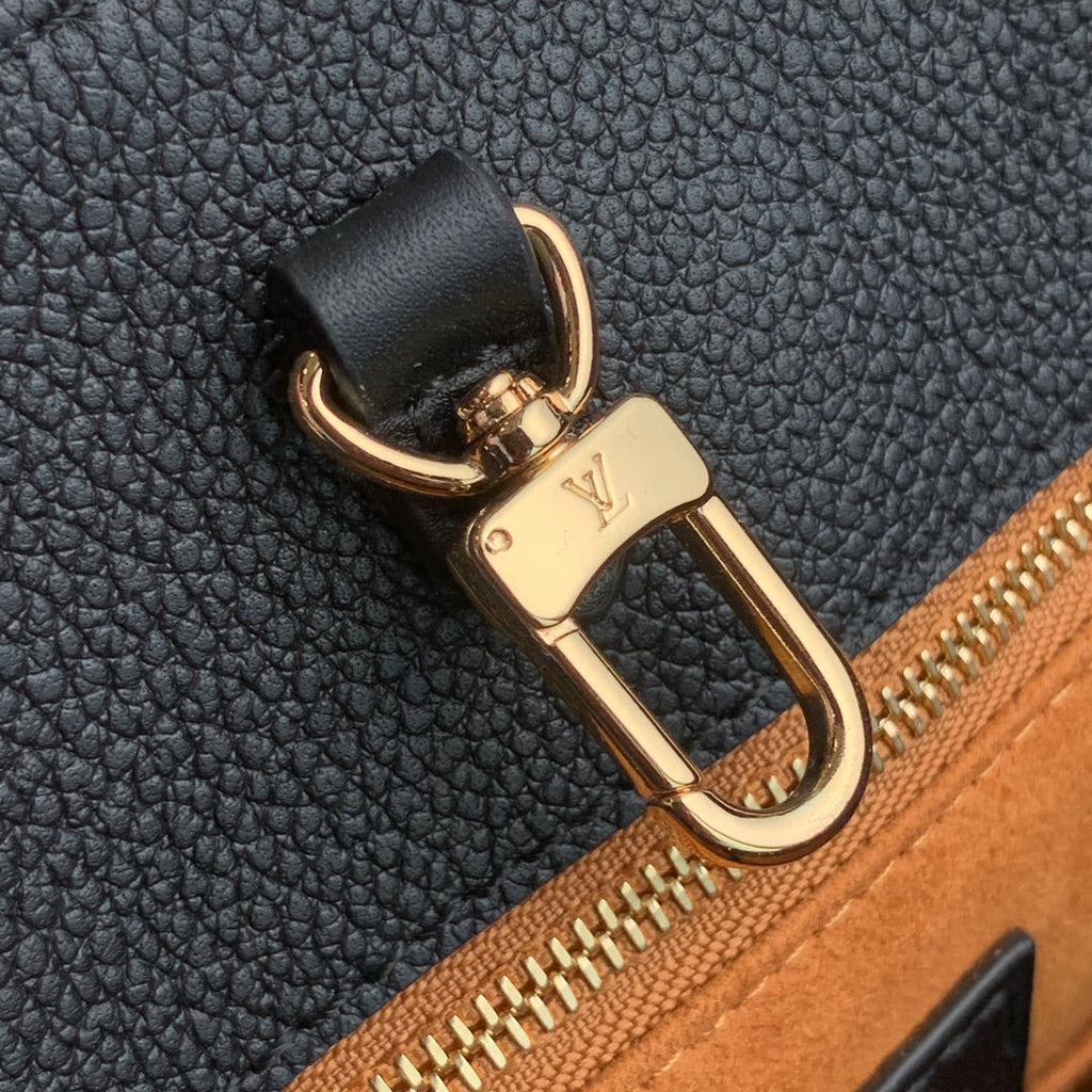 Louis Vuitton M45595 OnTheGo MM Tote Bag Black - Default Title - View 5