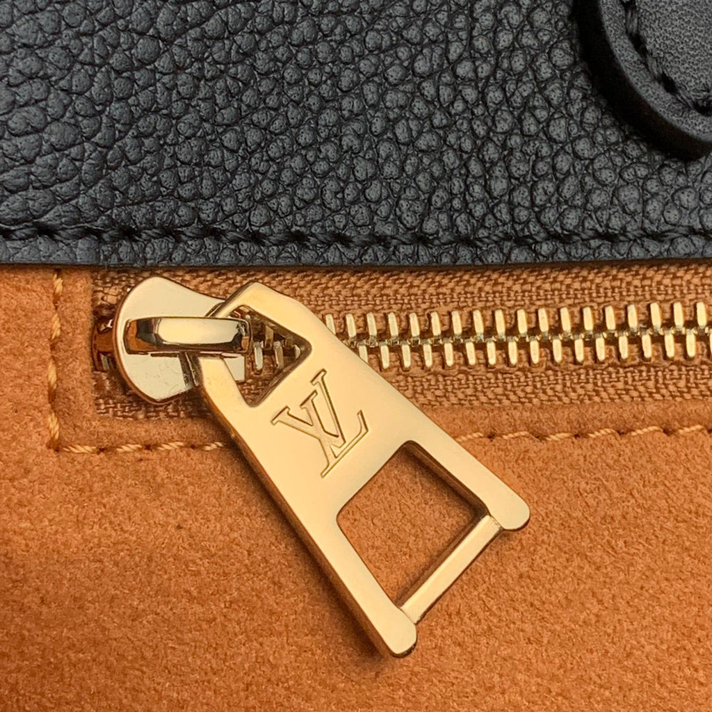 Louis Vuitton M45595 OnTheGo MM Tote Bag Black - Default Title - View 6