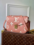 Louis Vuitton M45773 Pochette Metis handbag Monogram Leather Pink