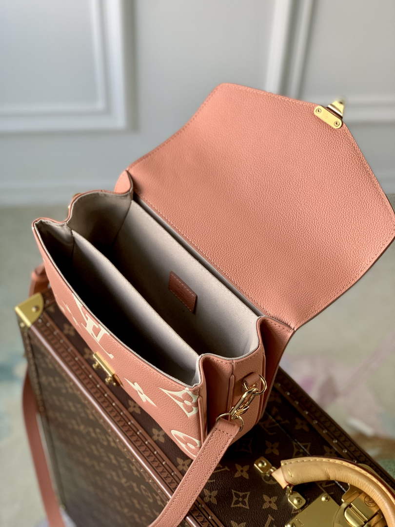Louis Vuitton M45773 Pochette Metis handbag Monogram Leather Pink - Default Title - View 7