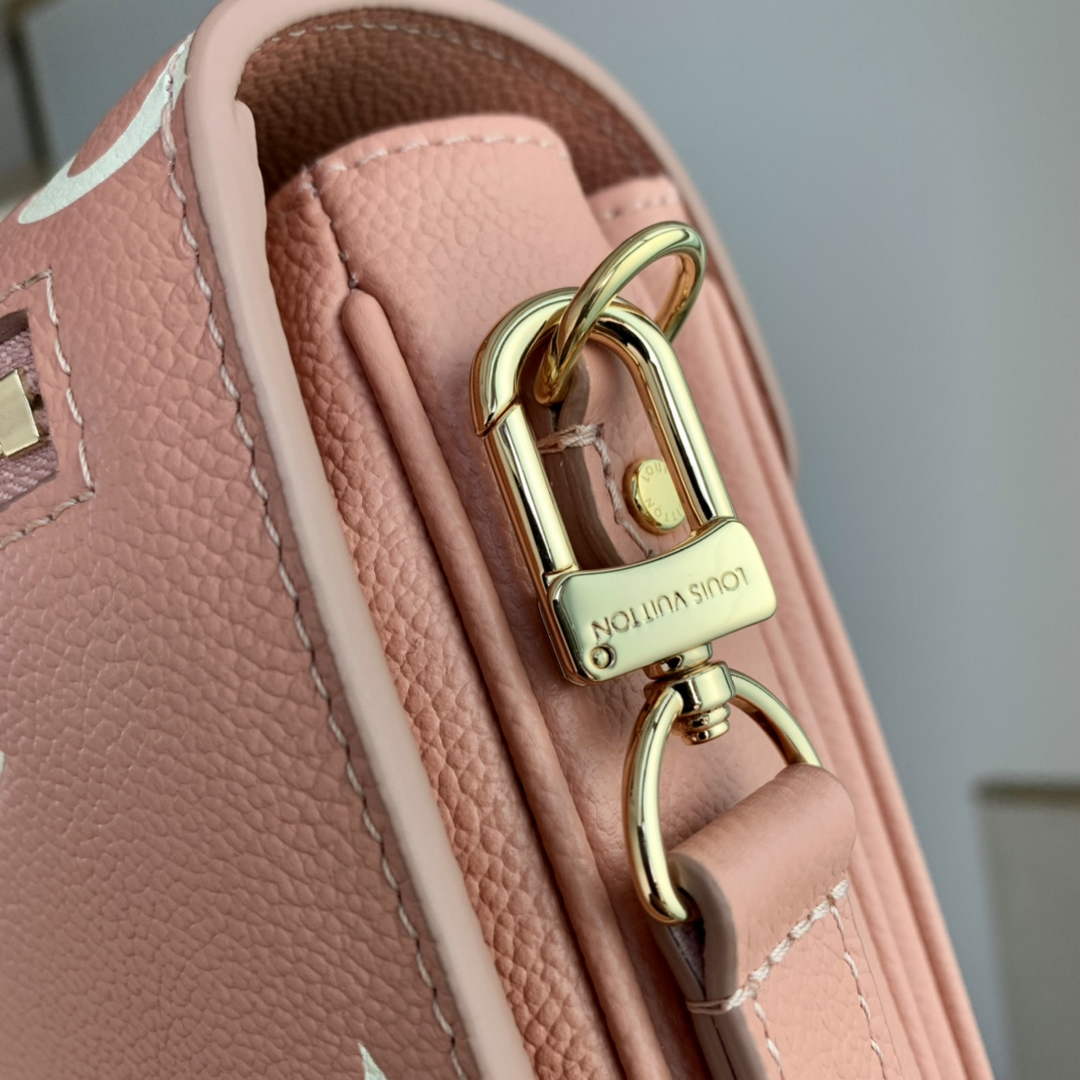 Louis Vuitton M45773 Pochette Metis handbag Monogram Leather Pink - Default Title - View 9