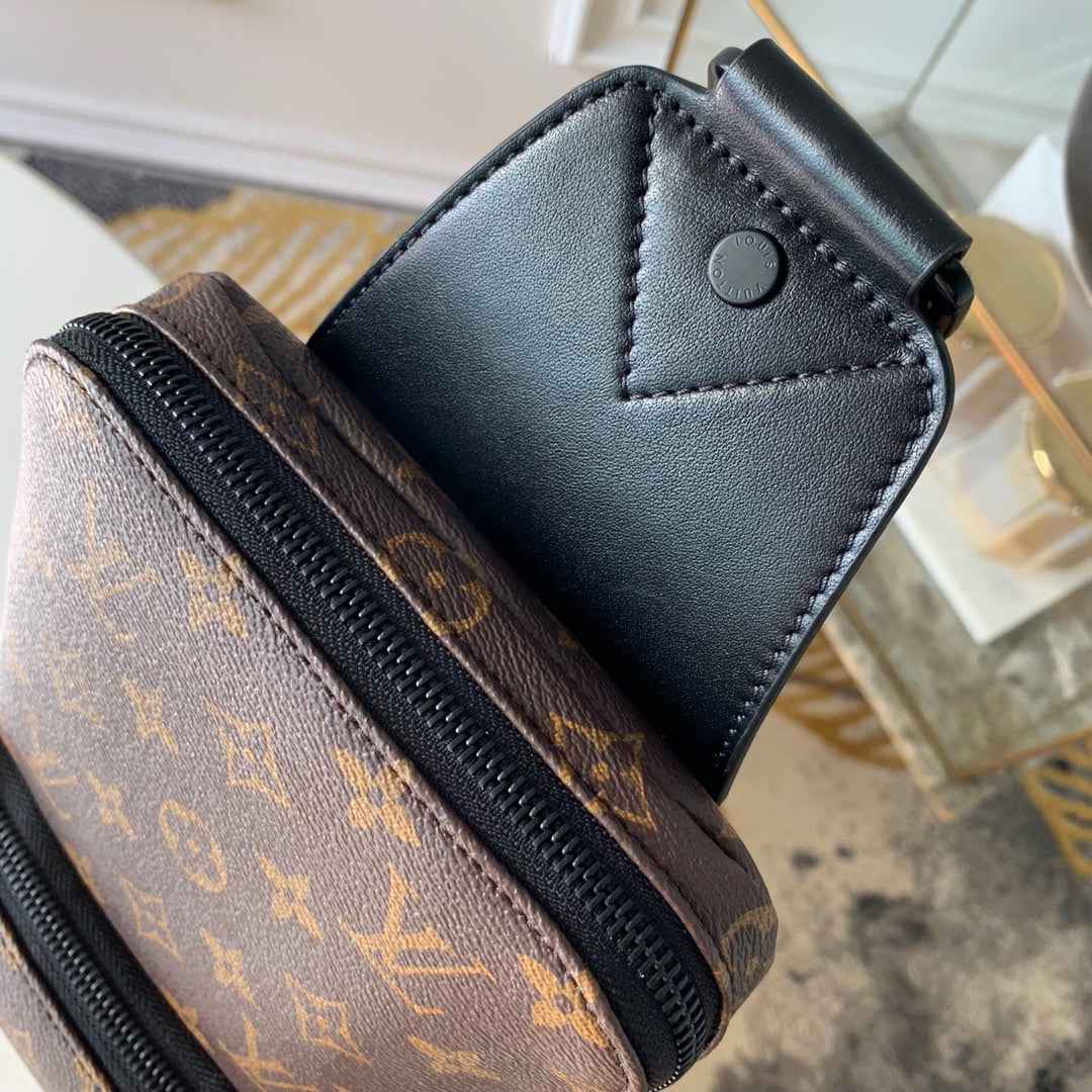 Louis Vuitton M45897 Avenue Sling Bag Monogram Macassar Canvas