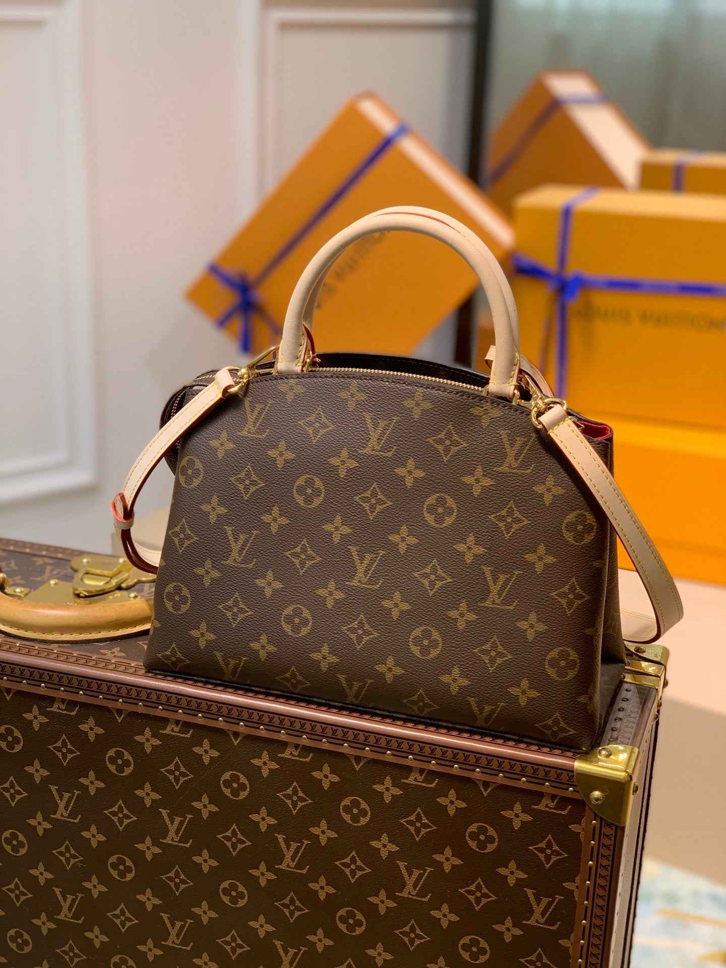 Louis Vuitton M45900 Petit Palais tote bag Monogram Canvas