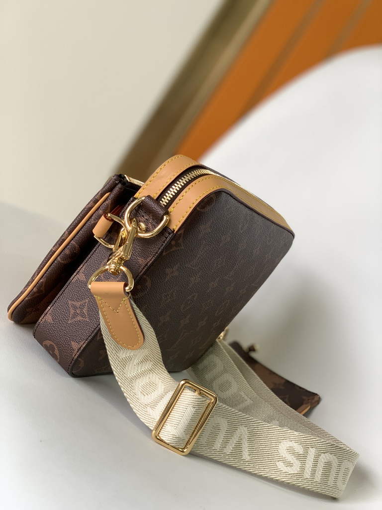 Louis Vuitton M45965 Trio Messenger Monogram Canvas