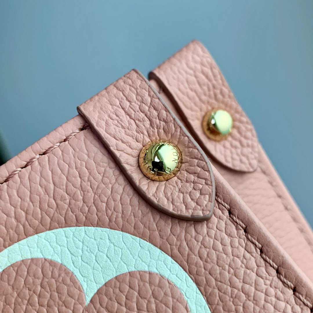 Louis Vuitton M45982 OnTheGo MM Tote Bag Pink - Default Title - View 5