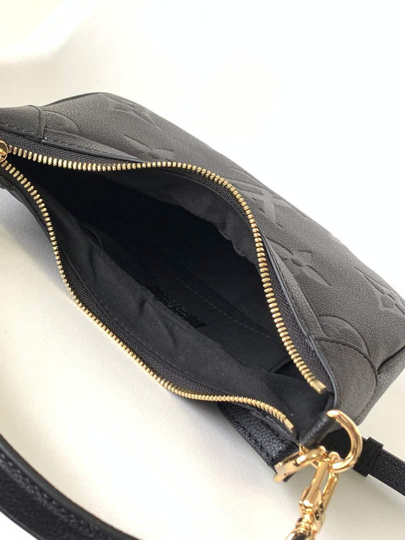 Louis Vuitton M46002 Bagatelle BB Shoulder Bag Leather Black - 24 x 18 x 7 cm / Black - View 8