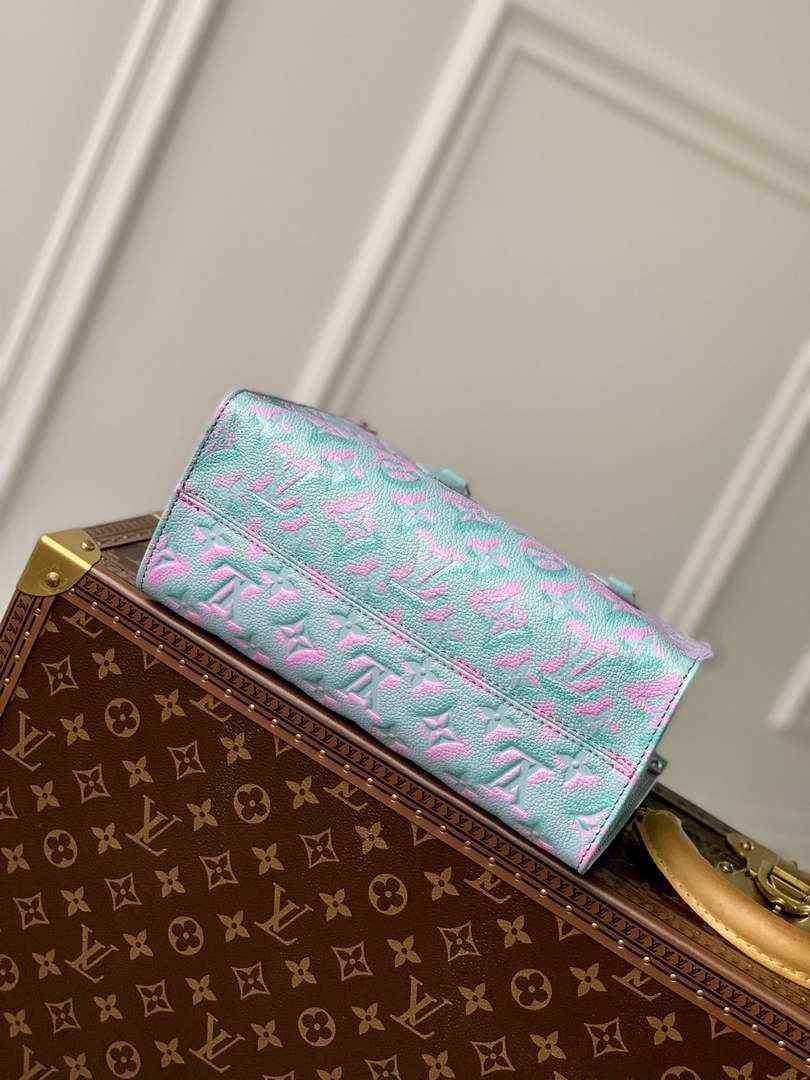 Louis Vuitton M46067 OnTheGo PM Tote Bag Light Blue - Default Title - View 4