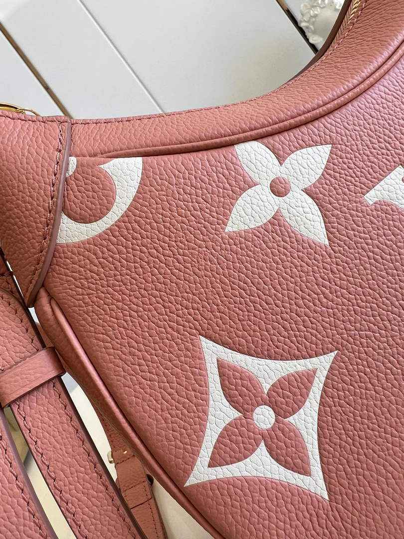 Louis Vuitton M46091 Bagatelle BB Shoulder Bag Leather Pink